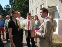AWO Regionalverband Brandenburg Süd - Schlüsselübergabe für Gelände in Eichwalde durch Finanzminister Rainer Speer