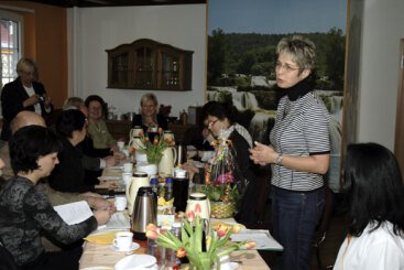 Ministerin Dagmar Ziegler und Landtagsabgeordnete Jutta Lieske auf Pflegetour